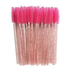 50PCS - Eye Makeup Brush - Pink Sininen sininen
