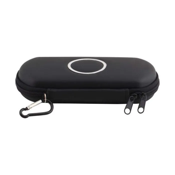 Protective case with zipper - hard pouch for PSP 1000 / 2000 / 3000
