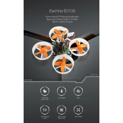 DronesCadaine E010S - Micro - FPV - Frsky receptor compatible