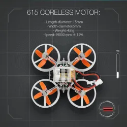 DronesCadaine E010S - Micro - FPV - Frsky receptor compatible