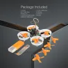DronesCadaine E010S - Micro - FPV - Frsky receptor compatible