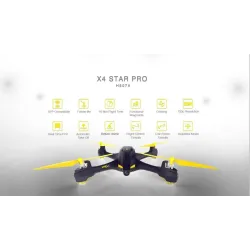 Hubsan X4 STAR H507A - Wifi - FPV - 720P HD -kamera - GPS - RTF