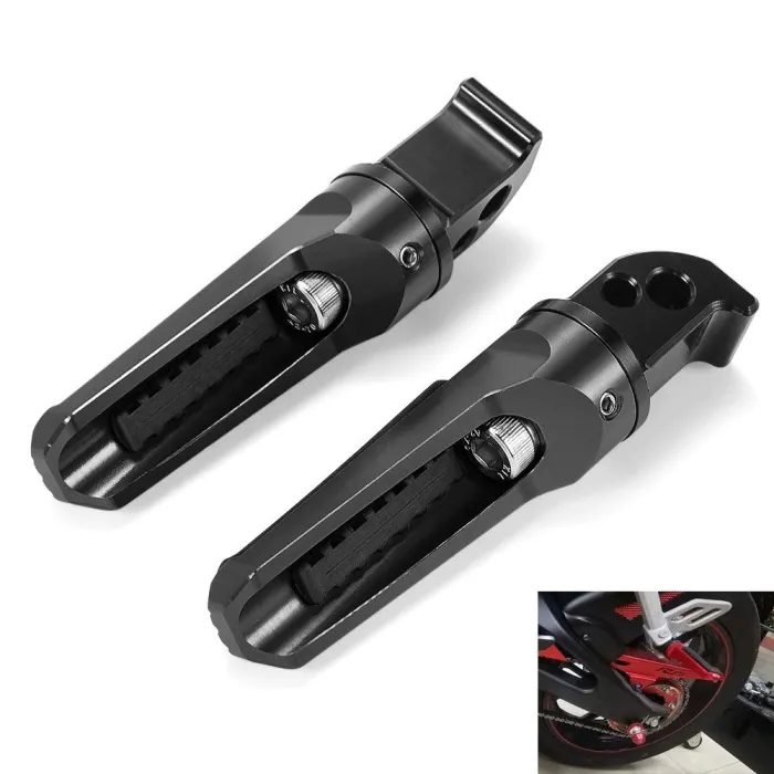 Motocycle CNC repose-pieds arrière pour Yamaha YZF R25 R3 R15 MT-03 MT-25 TMAX 530/500