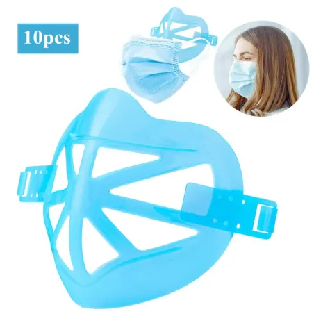 10 pezzi - viso 3D sotto supporto maschera - staffa