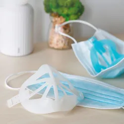 10 pezzi - viso 3D sotto supporto maschera - staffa