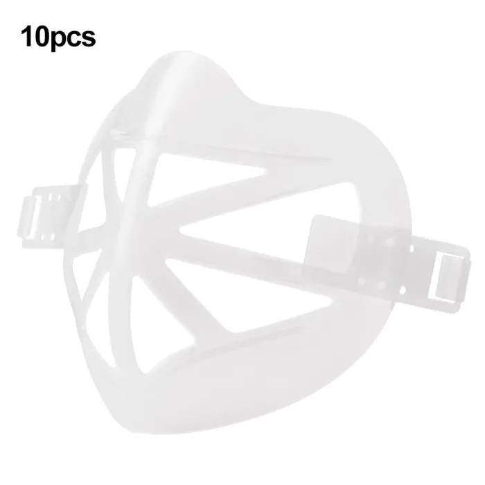 10 pièces - face 3D sous support masque - support