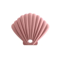 Custodia portaoggetti a forma di conchiglia per maschere viso / bocca - sacchetto di silicone