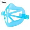 10 pezzi - viso 3D sotto supporto maschera - staffa