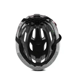 Casque de vélo avec lumière Led - rechargeable - entièrement moulé - protection de la tête de sport