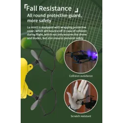 DronesXLURC LU Mini 2 - WiFi - FPV - Cámara HD 4K - RTF