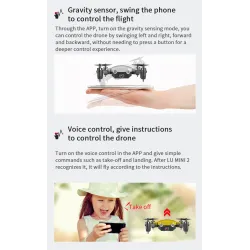 XLURC LU Mini 2 - WiFi - FPV - 4K HD Camera - RTF