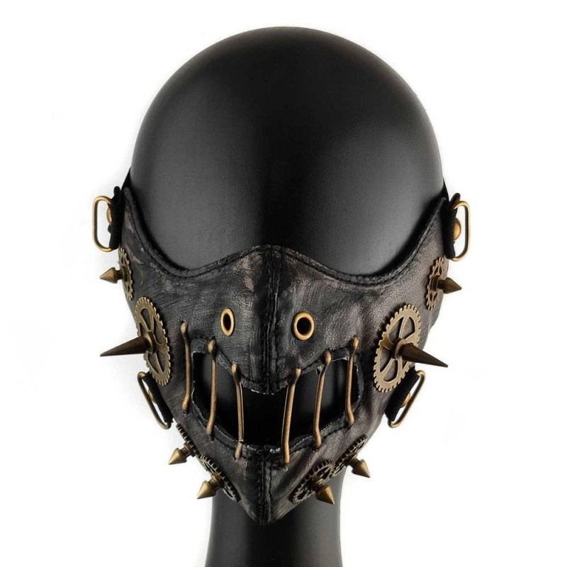 Steampunk Retro - Leder Maske - Unisex