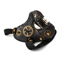 Steampunk Retro - Leather Mask - Unisex