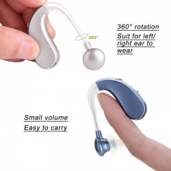 AuricularesRecargable - Mini ayuda para el oído digital - Ayudas para el oído inalámbrico