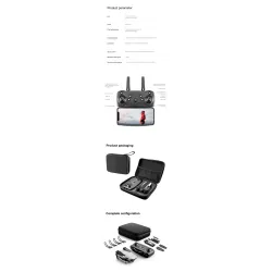 S62 - WIFI - FPV - 4K Dual Camera Switch - Foldable