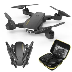 S60 Mini Drone - WIFI - FPV - 4K HD Dual Camera 15mins Flygtid - Vikbar - RTF