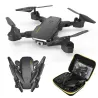 S60 Mini Drone - WIFI - FPV - Caméra double HD 4K - 15mins Temps de vol - Foldable - RTF