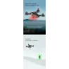 S60 Mini Drone - WIFI - FPV - Caméra double HD 4K - 15mins Temps de vol - Foldable - RTF