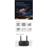 S60 Mini Drone - WIFI - FPV - Caméra double HD 4K - 15mins Temps de vol - Foldable - RTF
