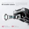 LSRC LS-25 - Mini - GPS - 5G - WiFi - FPV - 6K/4K ESC HD Dual Camera - Foldable