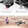 DronesLSRC LS-25 - Mini - GPS - 5G - WiFi - FPV - 6K/4K ESC HD Dual Camera - plegable - RTF