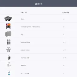 LSRC LS-25 - Mini - GPS - 5G - WiFi - FPV - 6K/4K ESC HD Dual Camera - Foldable