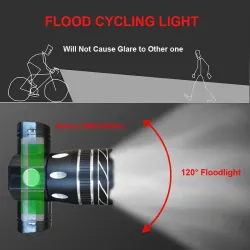 Luz de bicicleta - 800 Lumen - T6 - Farol de bicicleta - USB Recarregável
