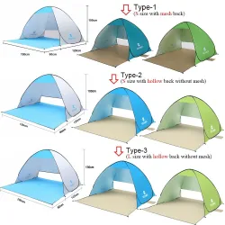 Tiendas de campañaCamping Tent - 2 Personas - Instant Pop Up - Anti UV