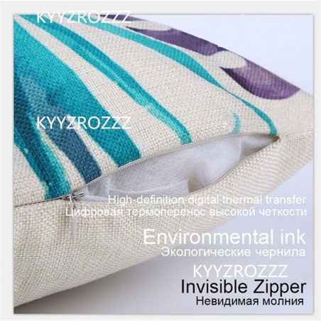 Pillow Case - Cushion Cover - Animal - Elephant - Rhino - OwlPoduszki