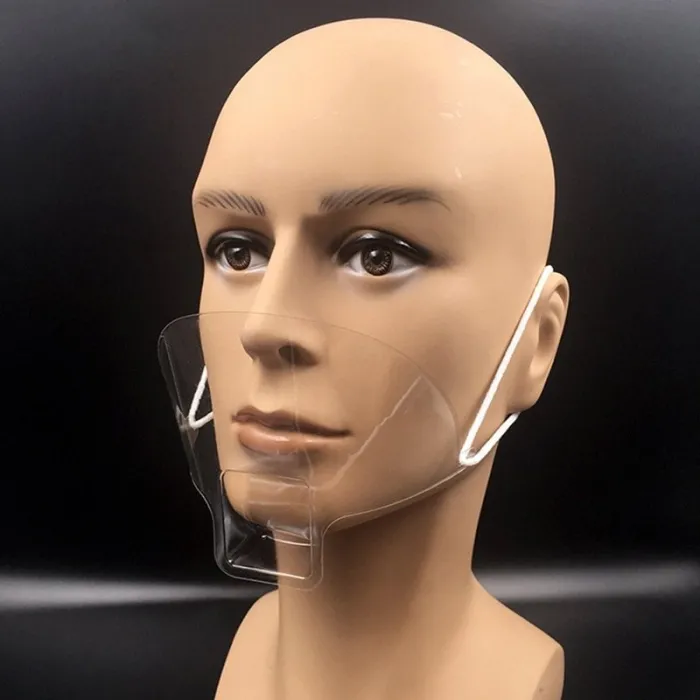 50Pcs/Box - Maschera - Igiene alimentare - Plastica - Scudo viso impermeabile