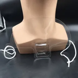50Pc/Box - Mask Ruokahygienia - muovi - vesitiivis kasvojen kilpi
