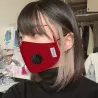 Maschera viso - Lavabile - Nero - Blu - Rosso
