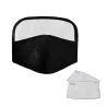 Masque visage - Lavable - Noir - Bleu - Rouge