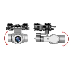 DronesLYZRC L106 Pro 5G - WIFI - FPV - GPS - Cámara doble HD 4K - Dos ejes - plegable - RTF