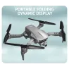 DronesLYZRC L106 Pro 5G - WIFI - FPV - GPS - Cámara doble HD 4K - Dos ejes - plegable - RTF