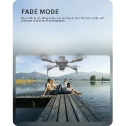 DronesLYZRC L106 Pro 5G - WIFI - FPV - GPS - Cámara doble HD 4K - Dos ejes - plegable - RTF