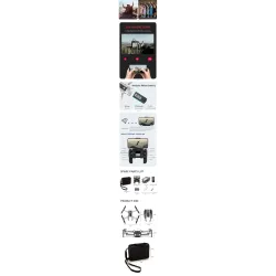 XKJ K60 PRO - 5G - WiFi - FPV - 6K Dual Camera 30mins flygtid - Vikbar - Borstlös - RTF