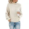 Frauen Pullover - Lange Ärmel - gestrickt