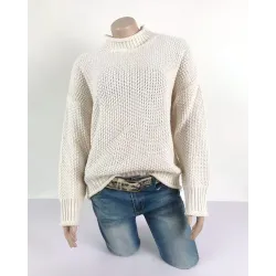 Frauen Pullover - Lange Ärmel - gestrickt