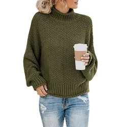 Frauen Pullover - Lange Ärmel - gestrickt