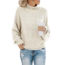 Frauen Pullover - Lange Ärmel - gestrickt