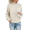 Frauen Pullover - Lange Ärmel - gestrickt
