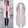 Femmes - Casual - capuche - Rose - Bleu - Noir