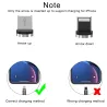 LED Magneettinen USB-kaapeli - nopea lataus Tyyppi C - Micro USB