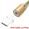 LED Magnetic USB Cable - Fast Charging - Type C - Micro USB - iOSKable