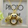 Vintage - Watch Owl - Collier pendentif