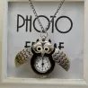 Vintage - Orologio Owl - Collana pendente