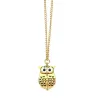 Vintage - Watch Owl - Collier pendentif