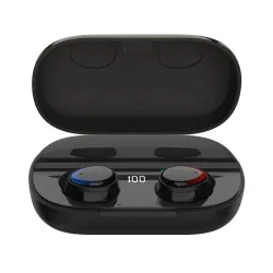 Bluetooth 5.0 - Earphones - 3000mAh - Laddningsbox - Trådlös hörlur 9D Stereo