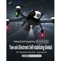 JJRC X15 Dragonfly - GPS - WiFi - FPV - 6K HD -kamera - Brushless